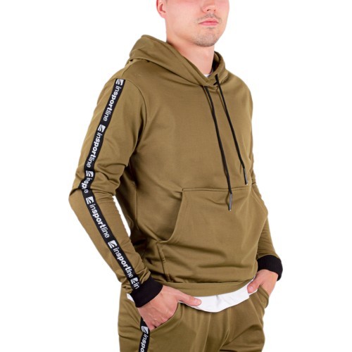 Men’s Hoodie inSPORTline Straphoodie - Khaki