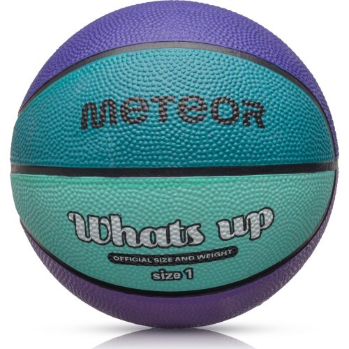 Баскетбольный мяч Meteor What's Up - Сине-фиолетовый