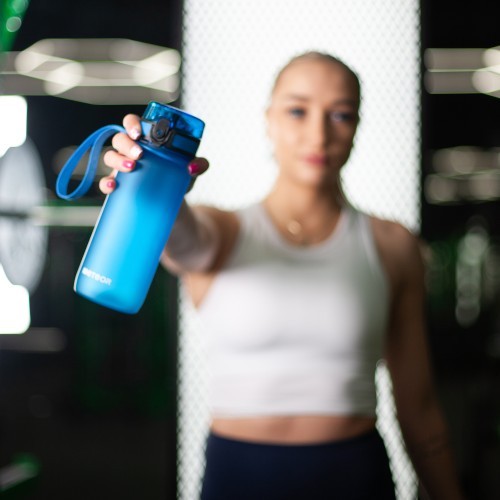 Sports water bottle meteor 650 ml - Blue