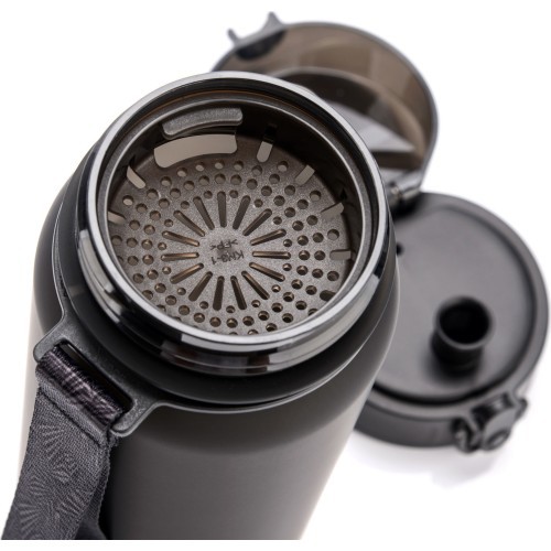 Sporta ūdens pudele Meteor 650 ml - Melna