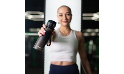 Sporta ūdens pudele Meteor 650 ml - Melna