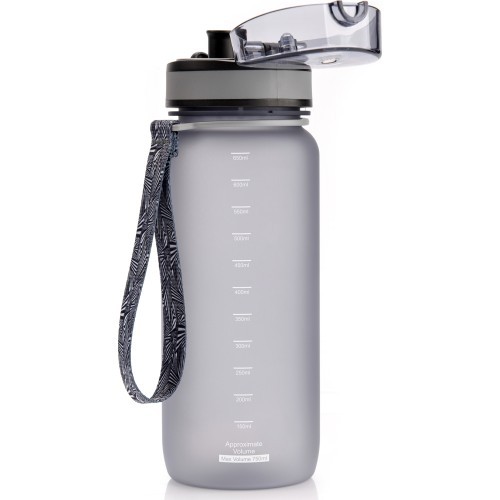 Sports water bottle meteor 650 ml - Grey