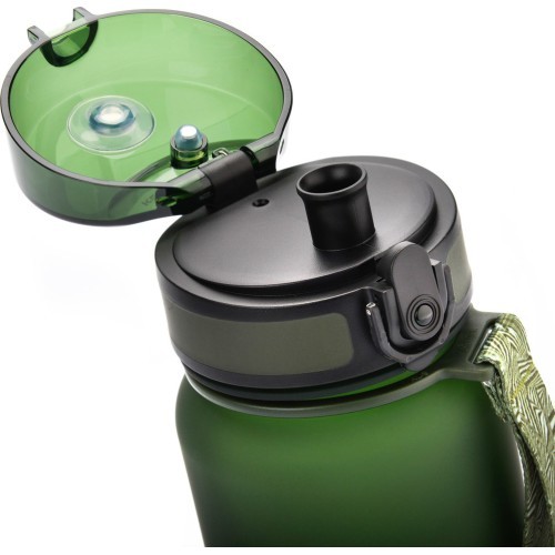 Sporta ūdens pudele Meteor 650 ml - Dark Green