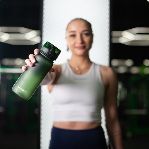 Спортивная бутылка для воды Meteor 650 мл - Dark Green