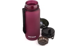 Sports water bottle meteor 650 ml -  Burgundy 