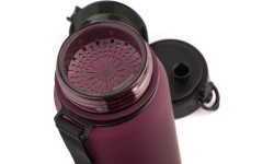 Sports water bottle meteor 650 ml -  Burgundy 