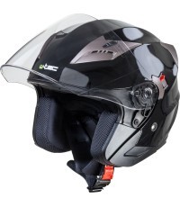Motociklista ķivere W-TEC Putta - Melns/bronzas