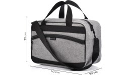 Sporta soma Meteor Lokman 20 l - Pelēks
