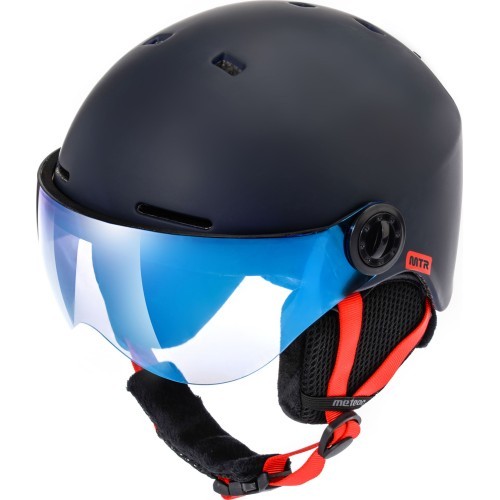 Ski helmet meteor falven - Navy