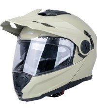Paceļama enduro ķivere W-TEC Biscay P/J - Bēša matēta