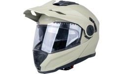 Flip-Up Enduro Helmet W-TEC Biscay P/J - Beige matte
