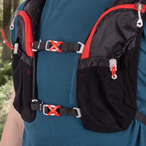 Running Backpack inSPORTline Topspeed - Black