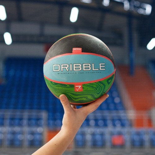 Basketball meteor dribble 7 - Blue / Green
