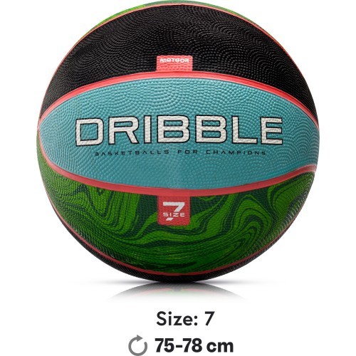Basketball meteor dribble 7 - Blue / Green