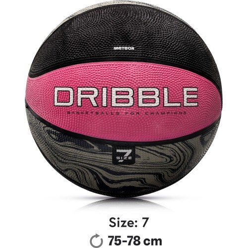 Basketball meteor dribble 7 - Pink