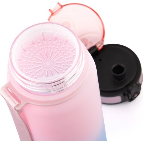 Sporta pudele Meteor 800 ml - Zils / rozā