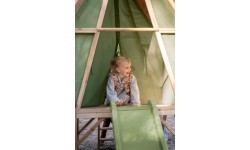 EXIT Yuki 350 playhouse with slide and mud kitchen