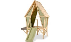 EXIT Yuki 350 playhouse with slide and mud kitchen