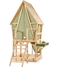 EXIT Yuki 550 playhouse with slide, mud kitchen and sandpit