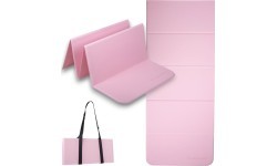 Foldable Exercise Mat inSPORTline Lantemi 145 x 61 x 1 cm - Pink