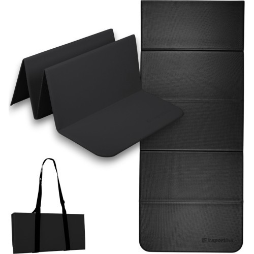 Складной коврик для упражнений inSPORTline Lantemi 145 x 61 x 1 см - Серый
