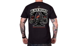 Футболка BLACK HEART Orange Chopper - Чёрный