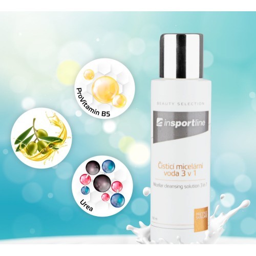 Attīrošs micelārais ūdens inSPORTline 3in1 100 ml