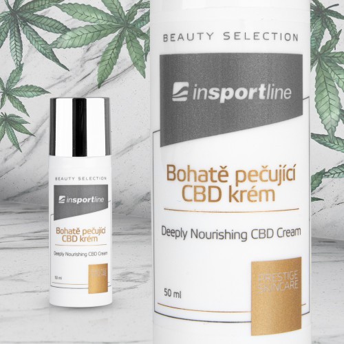 CBD ādas krēms inSPORTline, 50 ml