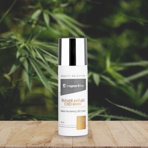 CBD ādas krēms inSPORTline, 50 ml