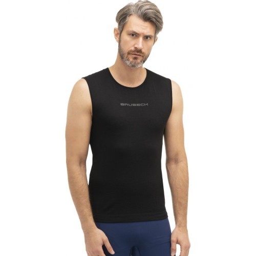 Men’s Tank Top Brubeck 3D Run PRO - Black