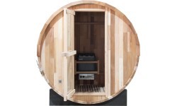 Barrel Sauna inSPORTline Viduor 300 – Cedar Wood