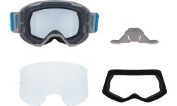 Мотокроссовые очки Red Bull Spect Strive Panovision, матовые светло-серые, затемнённые линзы
