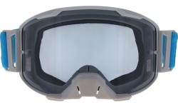 Motokrosa brilles Red Bull Spect Strive Panovision, matēti gaiši pelēkas, tonēti lēcas