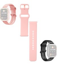 Replacement Strap for Smart Watches inSPORTline Gradana & Melagra, Pink