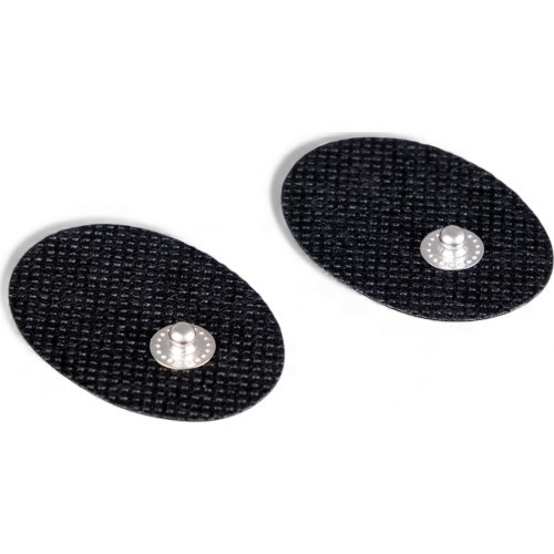 Replacement Oval-Shaped Electrodes for Electronic Muscle & Nerve Stimulator inSPORTline Zapster – 2-Pack