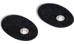 Replacement Oval-Shaped Electrodes for Electronic Muscle & Nerve Stimulator inSPORTline Zapster – 2-Pack