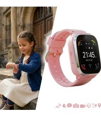 Children’s Smart Watch inSPORTline Amiaro - Pink