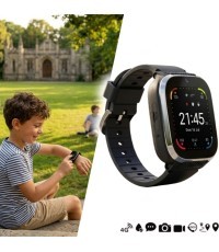 Children’s Smart Watch inSPORTline Amiaro - Black