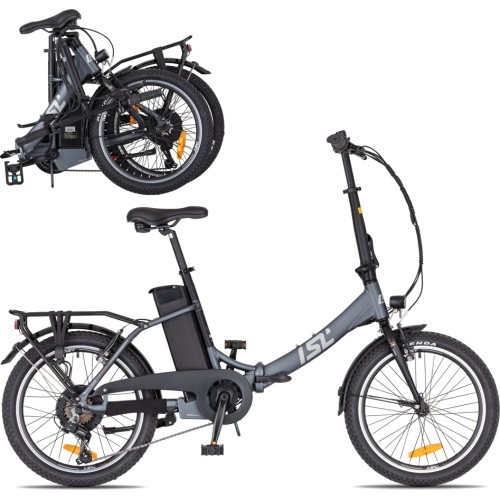 Складной электровелосипед inSPORTline ISL Felior 468 Wh 20” – 2026 - Титановый серый