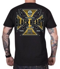 T-krekls Ruthless Black Heart - Melna