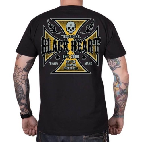 T-krekls Ruthless Black Heart - Melna