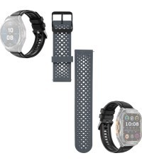 Replacement Strap for Smart Watches inSPORTline Rodamo & Zakuro, Perfo Gray