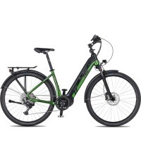 Trekking E-Bike 4EVER Comfort Elite 720Wh 28” – 2025 – Snake Green/Black - Snake green/black