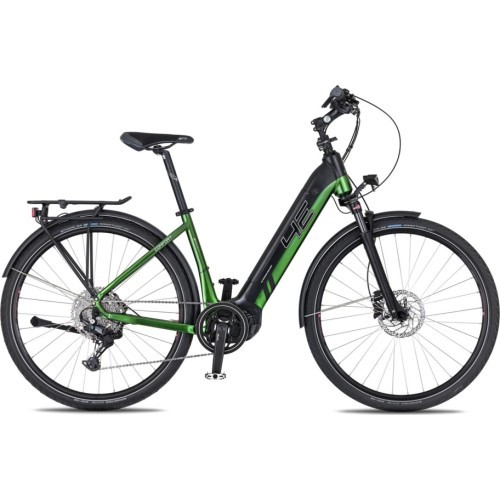 Trekking E-Bike 4EVER Comfort Elite 720Wh 28” – 2025 – Snake Green/Black - Snake green/black