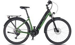 Трекинговый электровелосипед 4EVER Comfort Elite 720Wh 28” 2025, змеино-зелёный/чёрный - Змеиный зелёный/чёрный