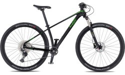Kalnu velosipēds 4EVER Dark Sport 29” – 2025 - Pearl black/green