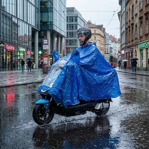 Elektriskā ratiņkrēsla lietusmētelis inSPORTline
