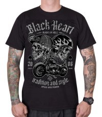 Футболка BLACK HEART Traditional and Style - Чёрный