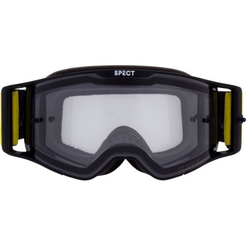 Motocross Goggles Red Bull Spect Torp, Black, Clear Lens