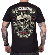 T-Shirt BLACK HEART Liberty - Чёрный